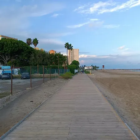 Terraza Frente A Mar Y Playa Apartament